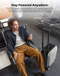 L2 S Smart Rideable Luggage, Foldable Electric Scooter Suitcase, 6.2 Mph Max Speed, 6.2 Mile Range, Lightweight Portable Design