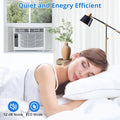 GAOMON Smart 6000 BTU Window Air Conditioner WiFi Enabled AC with Remote & App Control, Timer, Sleep Mode, Easy Install Kit, Cools Rooms up to 350