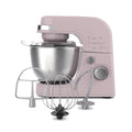 Hamilton Beach 4 Quart Stand Mixer for Kitchen, 7 Speeds, Tilt Head, Dough Hook, Whisk & Flat Beater, White
