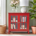 Portland 2 Door Glass Cabinet by Simple Living