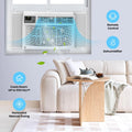 M Optimized 12000BTU Window Air Conditioner with Wi Fi Enabled, Remote Control, Air Conditioner Window Unit Cooling up to 550sq.ft, 115V Window AC