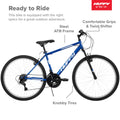 Huffy 26 Inch Rock Creek Men'S Mountain Bike, Blue