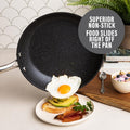20-Piece Aluminum Ultra Durable Non Stick Diamond Infused Cookware and Bakeware Set